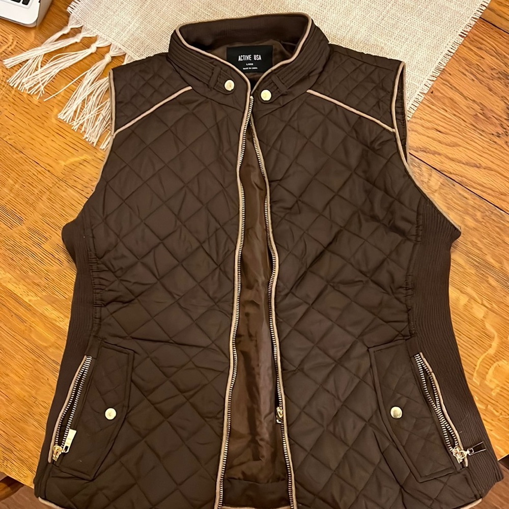 Brown Vest